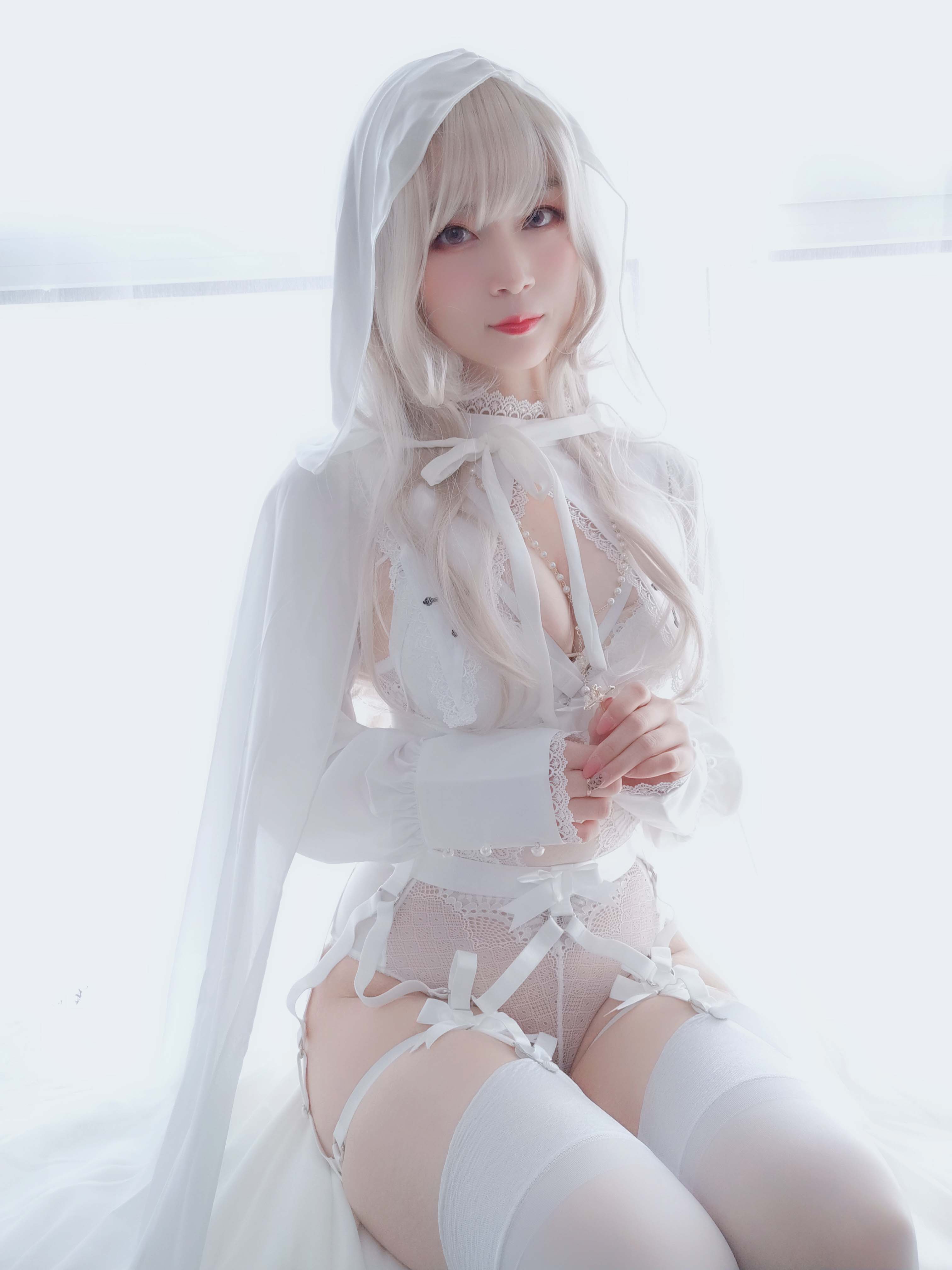 [Coser小姐姐白银]NO.018纯白圣女插图3